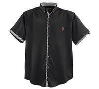 Lavecchia Men's Shirt Black, Taille:4XL