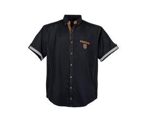 Lavecchia Men's Shirt Short Arm Black, PartnerAttributGrößen:5XL