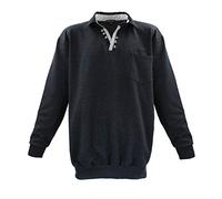 Lavecchia Men's Sweatshirt Anthracite-Gray, PartnerAttributGrößen:8XL