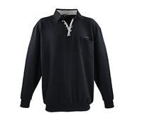 Lavecchia Sweat Classique Homme Grande Taille Noir, PartnerAttributGrößen:4XL