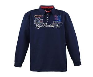 Lavecchia Sweat-shirt bleu marine - Grandes tailles - LV-2024