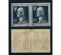 LaVecchiaScatola variété Couple 50c Volta n.211i+211 MH/*