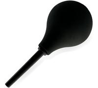 Lavement anus gay 220ml Canule lavement rectale adulte en silicone médical poire intime noire Ø6cm pour hygiène et plaisir FOPS B20-2