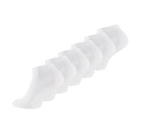 lavendel Chaussettes Bambou Homme Lot de 6 Paires - Fibres Naturelles Ultra Douces Respirantes - Idéales Usage Quotidien Bureau Sport - Anti-Odeur Régulation Température - 6 x Blanc - 40-45