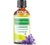 Lavender Essential Oil 100ml 100% Pure Natural Undiluted For Aromatherapy,Massage,Spa,Skin Care,Hair And Nails,Baths,Diy (Lavender)