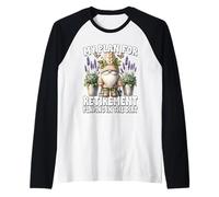 Lavender Flower Gnome Dad For Retirement Playing In The Dirt Manche Raglan
