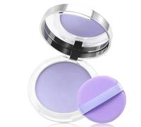 Lavender Matte Powder,Natural Lightweight Waterproof Long Lasting Finishing Powder ,Jelly Pressed Setting Powder with Mini Powder Puff,Longlasting Waterproof Pressed Setting Powder