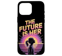 l'avenir, C'est Elle, l'autonomisation des Femmes, l'égalité des Femmes Coque pour iPhone 16 Pro Max