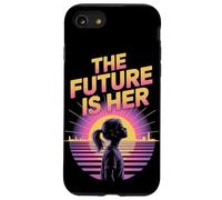 l'avenir, C'est Elle, l'autonomisation des Femmes, l'égalité des Femmes Coque pour iPhone SE (2020) / 7/8