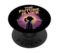 l'avenir, C'est Elle, l'autonomisation des Femmes, l'égalité des Femmes PopSockets PopGrip Adhésif
