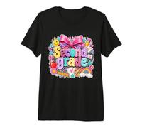 l'avenir Commence en 2e année d'école pour Filles de deuxième année Graphique T-Shirt Haut de Gamme