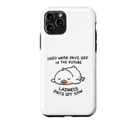 l'avenir de Sleepy Duck Diligence : détendez-Vous dès Maintenant Coque pour iPhone 11 Pro