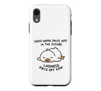 l'avenir de Sleepy Duck Diligence : détendez-Vous dès Maintenant Coque pour iPhone XR