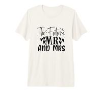 l'avenir du Mariage de M. et Mme Wedding Bride T-Shirt Haut de Gamme