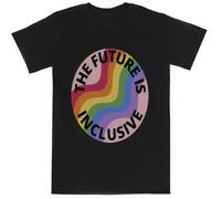 l'avenir Est À La Fierté Inclusive T-Shirt À Manches Courtes Noir Kids Tee Black Kids Tee Short Sleeve T-Shirt