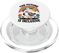 L'avenir est inclusif, LGBTQ, progrès, fierté, égalité, homosexualité PopSockets PopGrip pour MagSafe