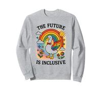 L'avenir est inclusif, LGBTQ, progrès, fierté, égalité, homosexualité Sweatshirt