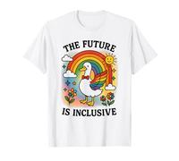 L'avenir est inclusif, LGBTQ, progrès, fierté, égalité, homosexualité T-Shirt