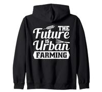 L'Avenir Est L'Agriculture Urbaine Sweat à Capuche