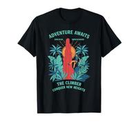 L'Aventure Attend Le grimpeur à la conquête de Nouveaux Sommets T-Shirt