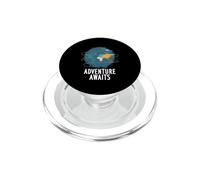 L'Aventure Attend Les Vacances de Voyage PopSockets PopGrip pour MagSafe