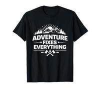 L'Aventure corrige Tout, l'état d'esprit d'évasion en T-Shirt