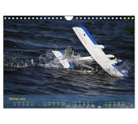 L'aventure de l'hydravion (Calendrier mural 2026 DIN A4 horizontal), CALVENDO calendrier mensuel