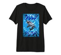 L'Aventure des prédateurs océaniques Jaws Deep Fear T-Shirt Haut de Gamme