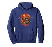 L'Aventure Donjons et Dragons Vous Attend Sweat à Capuche, Unisexe pour Adultes, Bleu Marine, XXL
