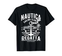L'Aventure du Nautica Sailing Club Attend Regatta Vintage Anchor T-Shirt