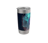 L'aventure du sorcier et le portail mystique Gobelet isotherme en acier inoxydable double paroi