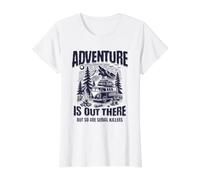 L'Aventure est là, mais Les tueurs en série Van Camp Aussi T-Shirt Graphique avec Valeur