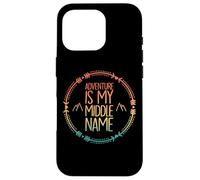 L'Aventure est Mon deuxième prénom Outdoor Explorer Style Coque pour iPhone 16 Pro
