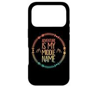 L'Aventure est Mon deuxième prénom Outdoor Explorer Style Coque pour iPhone 17 Pro
