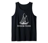 L'Aventure Vous Attend : Captain Boater Vintage Sailors Débardeur