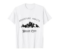 L'Aventure Vous Attend Voyage de Vacances Belize City T-Shirt