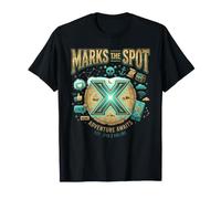 L'Aventure X Marks The Spot Vous Attend, Un trésor numérique Nautique T-Shirt