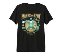 L'Aventure X Marks The Spot Vous Attend, Un trésor numérique Nautique T-Shirt Haut de Gamme