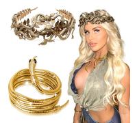 LaVenty bandeau de méduse coiffe de méduse couronne de serpents de méduse