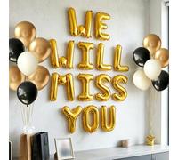 LaVenty Bannière « We Will Miss You » pour fête de retraite