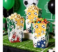 LaVenty boîtes à popcorn pour fêtes football anniversaires carnaval soirées cinéma snacks quarante pièces ensemble