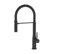 Laveo Pola mitigeur de cuisine sur pied noir BAPB78D