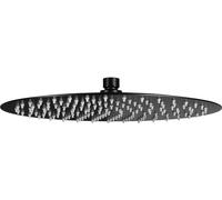 Laveo Rondo douche à effet de pluie 30x30 cm circulaitre noir NLX7D2S