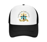 Laver Saint Matthew Holic église 50e Anniversaire Casquette de Baseball Casquette d’Homme de Luxe Chapeau de Noël Chapeau de fête Chapeaux pour Femmes 2025 Cadeau pour Hommes