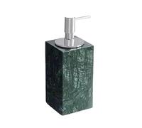 Laver Soap Dispenser Natural Marble Hand-Polished Pump Bottle Modern Rustic Kitchen Liquid Décoration de Salle de Bain esthétique(C)