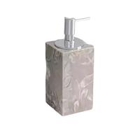 Laver Soap Dispenser Natural Marble Hand-Polished Pump Bottle Modern Rustic Kitchen Liquid Décoration de Salle de Bain esthétique(B)