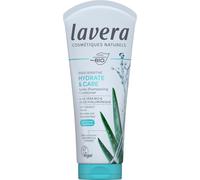 lavera Après-shampooing Basis Sensitive Hydrate & Care - sans silicones - pour cheveux normaux et secs - soin doux et hydratation intense - vegan - cosmétiques naturels - 200 ml