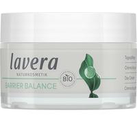 lavera Barrier Balance Crème de jour sans alcool Sans parfum Hydratant et régénérant Renforce la barrière cutanée Prébiotiques Végétalien Cosmétique naturel 50 ml