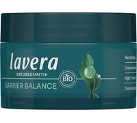 lavera Barrier Balance Crème de nuit sans alcool Sans parfum Régénération de la peau Renforce la barrière cutanée Prébiotiques Végétalien Cosmétique naturel 50 ml