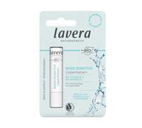 lavera Basis - Baume à lèvres sensible - Pour lèvres sensibles - Hydrate et apaise - Nourrit en douceur - Cosmétique naturel - 1 pièce